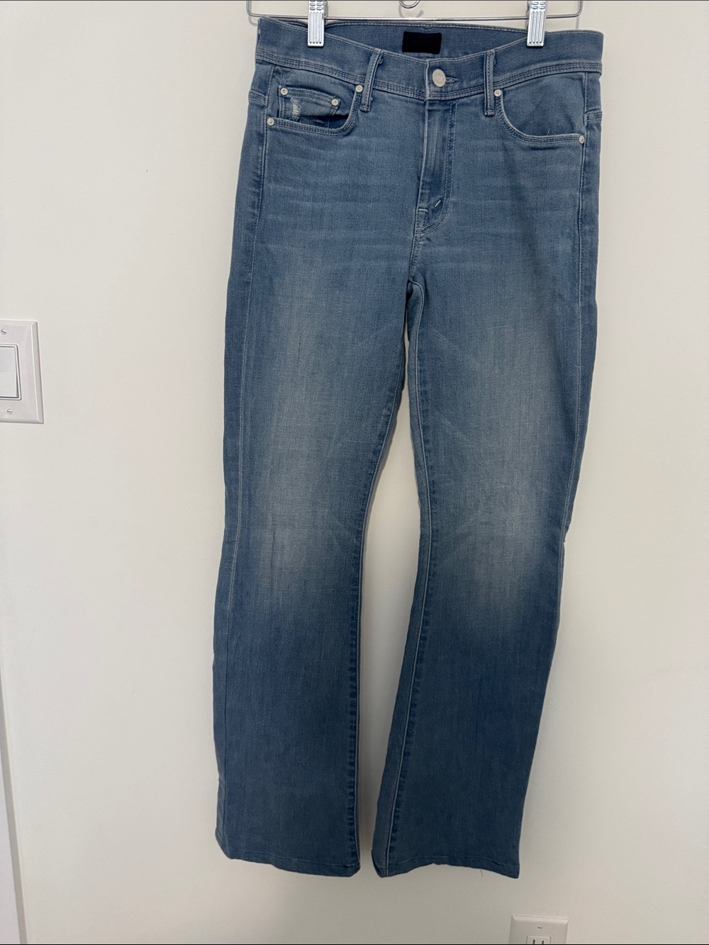 MOTHER Light Blue Denim Jeans